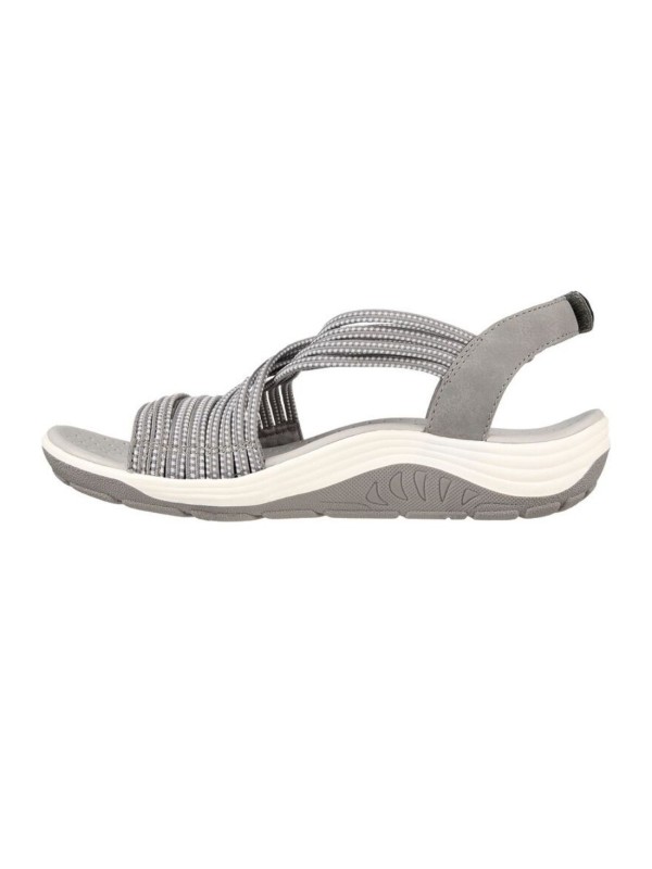 Sandalia Skechers 163122 Gris