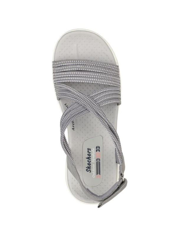 Sandalia Skechers 163122 Gris