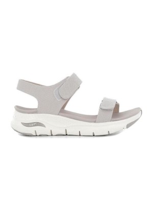 Sandalia Skechers Arch Fit 119247 Taupe