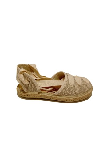 Alpargata Vul-Peques Valenciana 1006-LC/2 Beige
