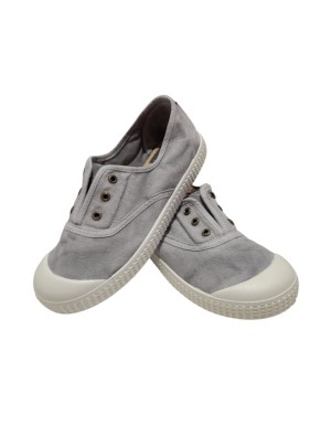 Zapatilla Lona Zapy L30421 Gris Perla