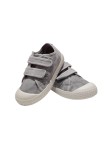 Zapatilla Lona Velcros Zapy N30321 Gris Perla