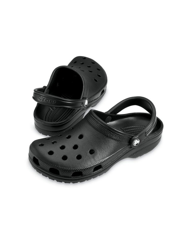 Zueco Unisex Crocs Classic Clog U Negro