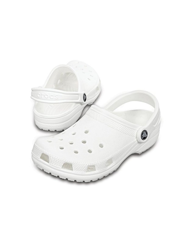 Zueco Unisex Crocs Classic Clog U Blanco