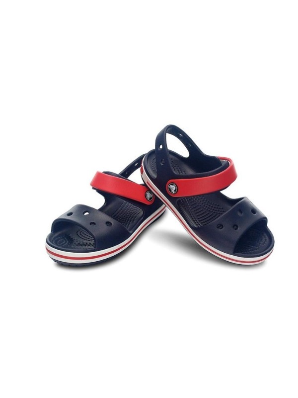 Sandalia Crocs Crocband Sandal K Mairno Rojo