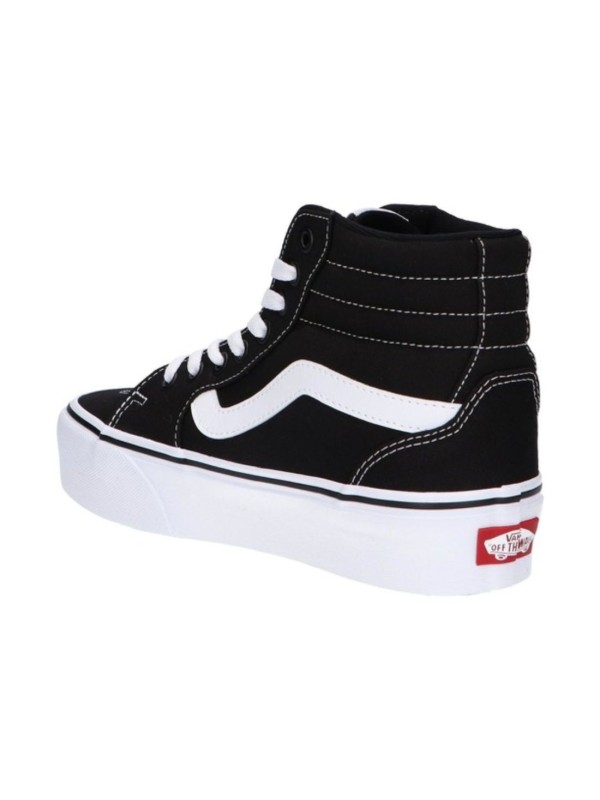 Zapatilla Vans Filmore Hi Plataform Negro