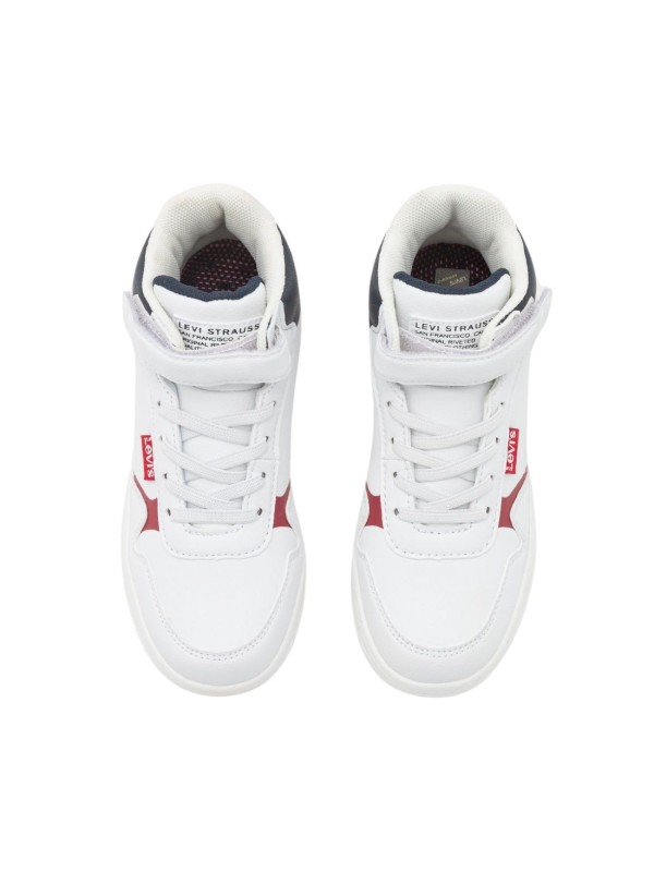 Zapatilla Alta Levis Shot Mid 0033S Blanco