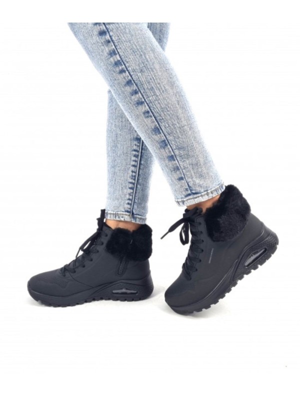 Botín Uno Skechers 167274 Negro