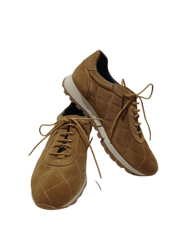 Sneaker Serraje  Lince 21451 Camel