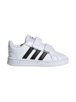 Deportivo Adidas Grand Court I EF0118 Blanco/Negro