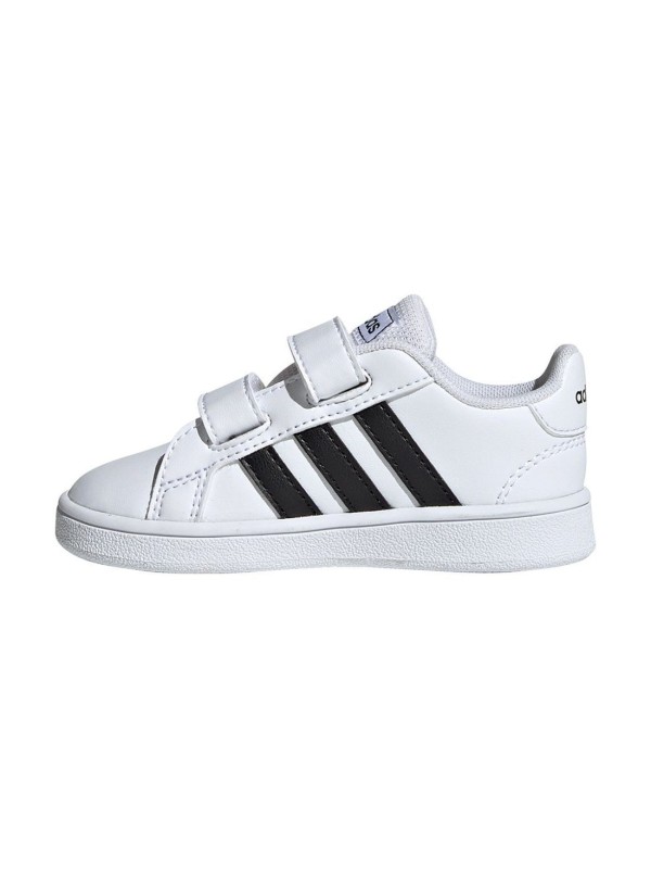 Deportivo Adidas Grand Court I EF0118 Blanco/Negro