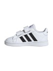 Deportivo Adidas Grand Court I EF0118 Blanco/Negro