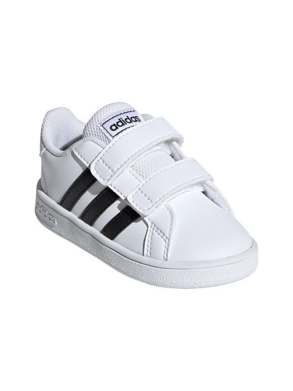 Deportivo Adidas Grand Court I EF0118 Blanco/Negro