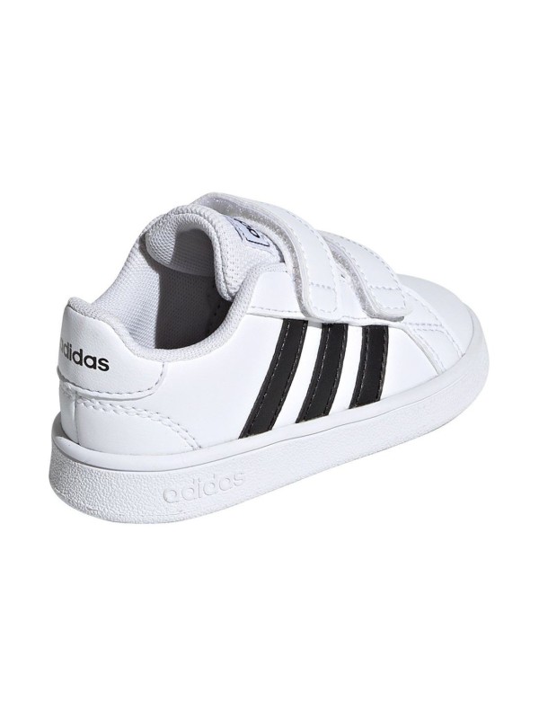 Deportivo Adidas Grand Court I EF0118 Blanco/Negro