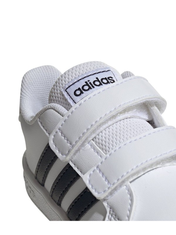 Deportivo Adidas Grand Court I EF0118 Blanco/Negro