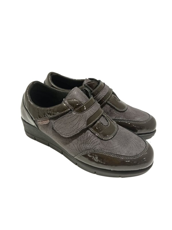 Zapato 48Horas 22102 Gris