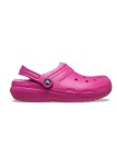 Zueco Crocs Classic Lined Clog U Fucsia