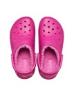 Zueco Crocs Classic Lined Clog U Fucsia