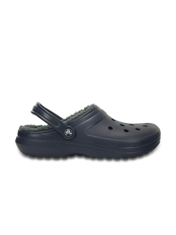 Zueco Unisex Crocs Classic Lined Clog U Marino