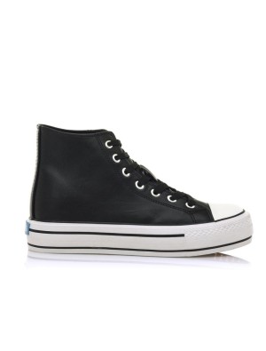 Sneaker Botin Mustang 60172 Negro