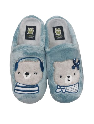 Zapatilla Marpen 423 Osos Azul