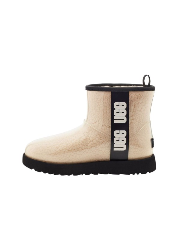 Bota UGG Classic Clear Mini II Natural/Negro