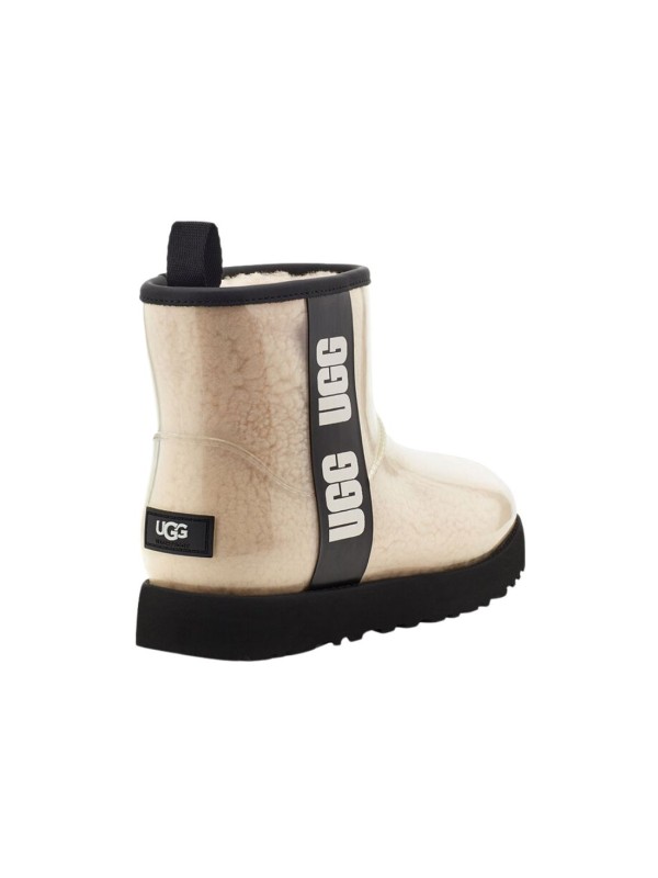 Bota UGG Classic Clear Mini II Natural/Negro