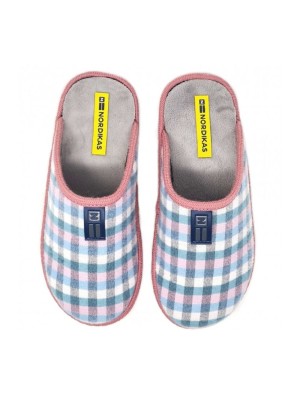 Zapatillas Nordikas 1718 Escoces Rosa