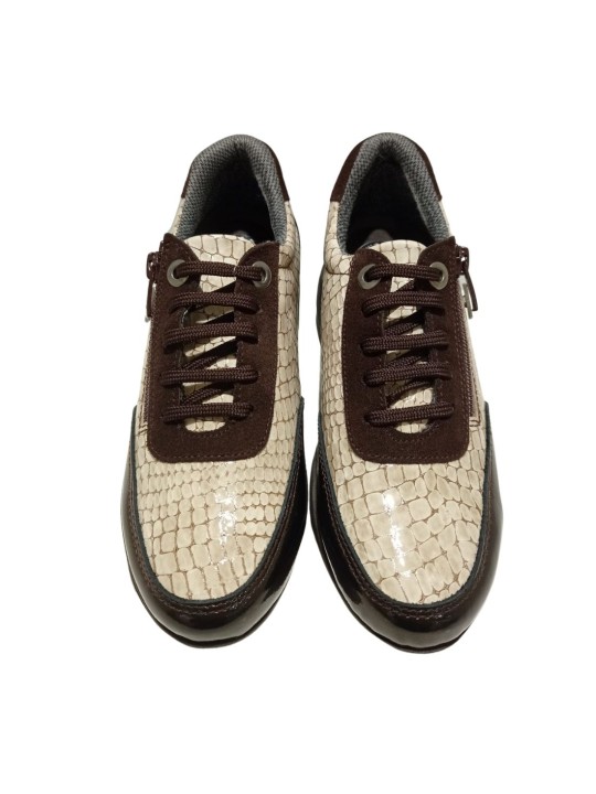 Zapato Cuña Water Repellent Nature 4680 Hielo