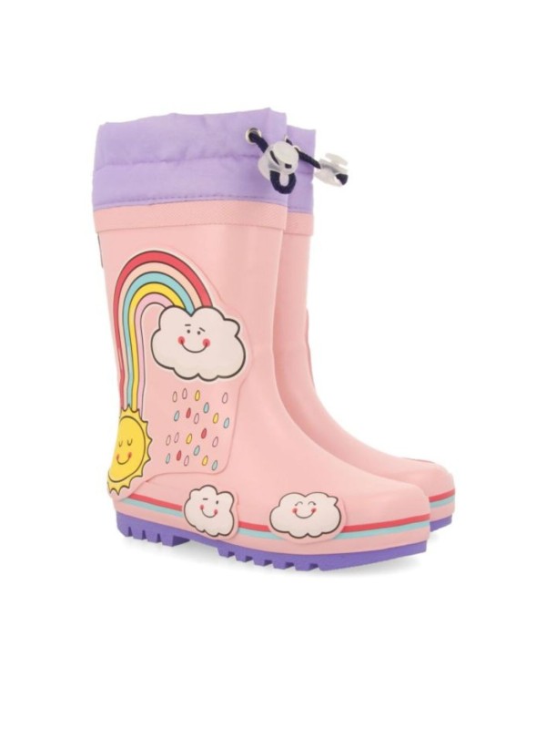 Botas Agua Gioseppo Holar 67008 Arcoiris Rosa