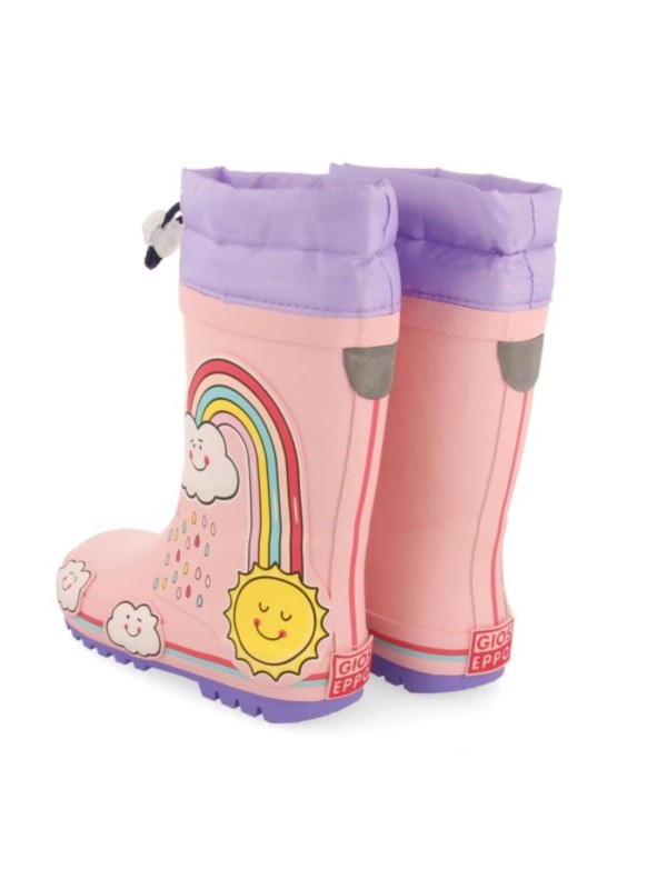 Botas Agua Gioseppo Holar 67008 Arcoiris Rosa