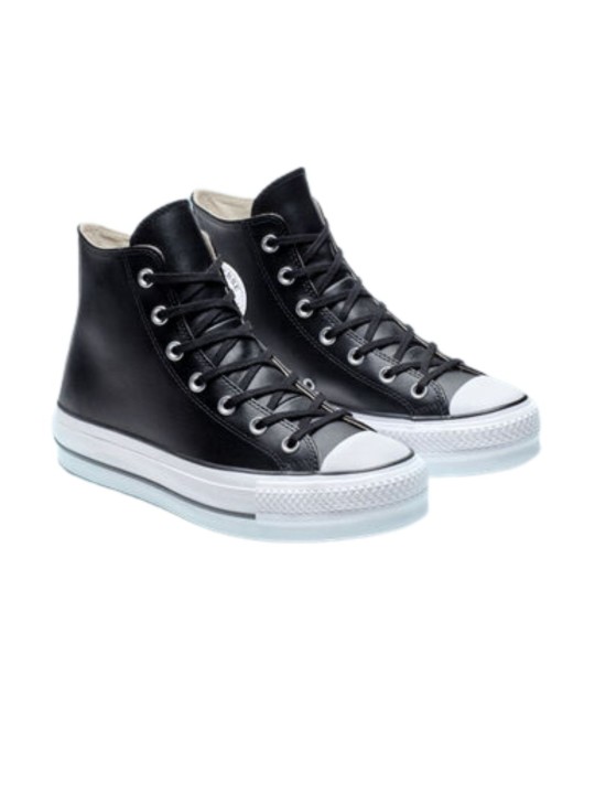 Chuck Taylor All Star Plataform Leather 561675C Negro
