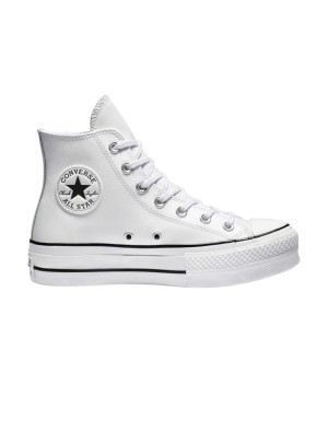 Chuck Taylor All Star Plataform Leather 561676C Blanco
