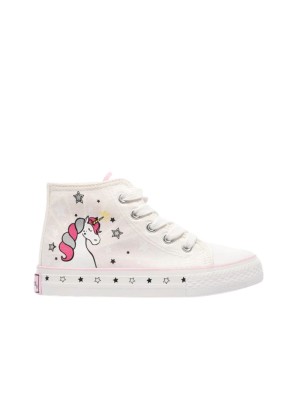 Zapatilla Conguitos NVS14177 Unicornio Blanco