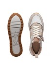 Sneakers Clarks Dashlite Jazz Blanco Beige