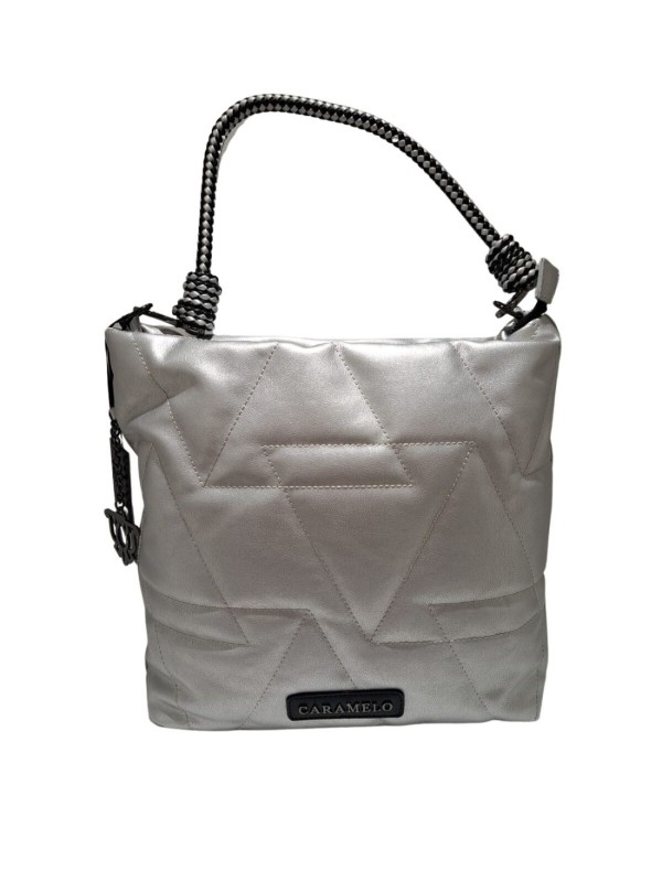 Bolso Caramelo 50434 Oro Plata