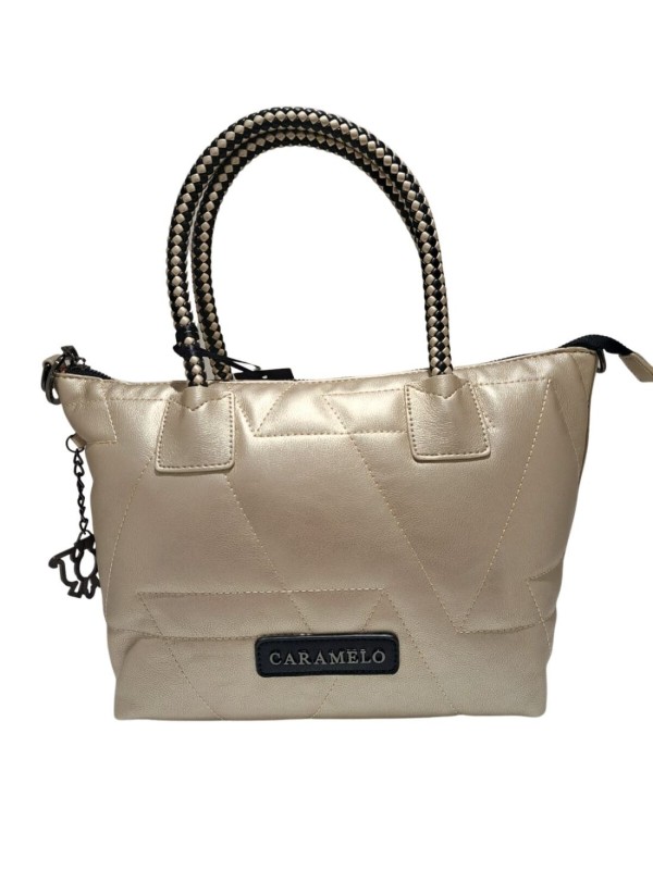 Bolso Caramelo 50433 Oro Plata