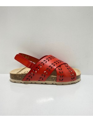 Sandalia Bio Yokono Jamaica 062 Rojo