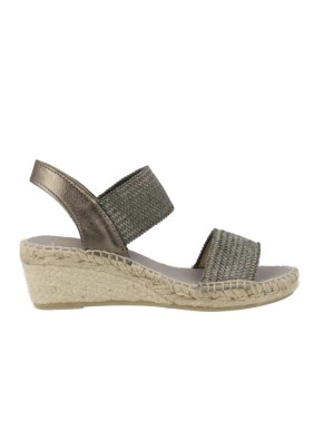 Alpargata Cuña Juncal Aguirre 2277 Acero