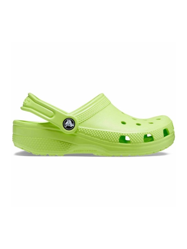 Zueco Crocs Classic Colg T Verde Lima 23-28