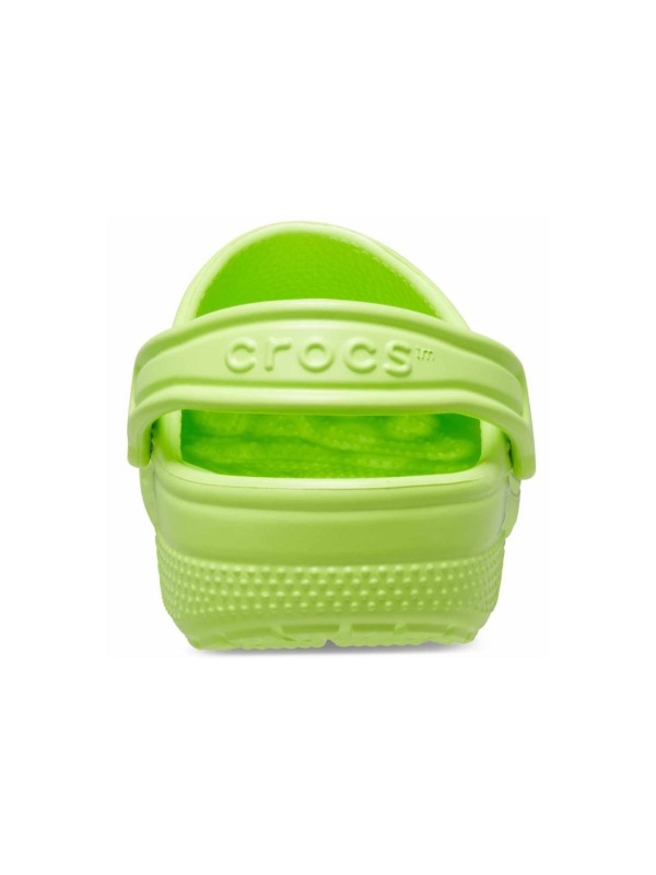 Zueco Crocs Classic Colg T Verde Lima 23-28