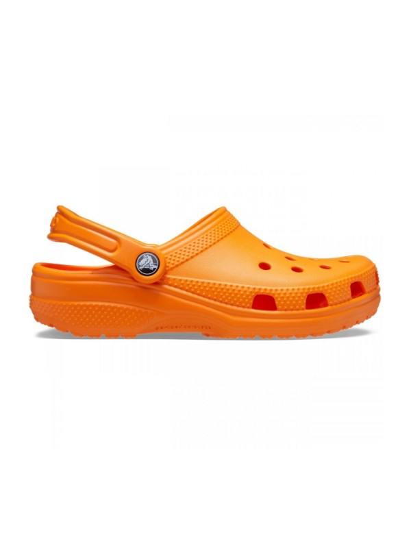 Zueco Crocs Classic Clog U Naranja Orange Zing (23-28)