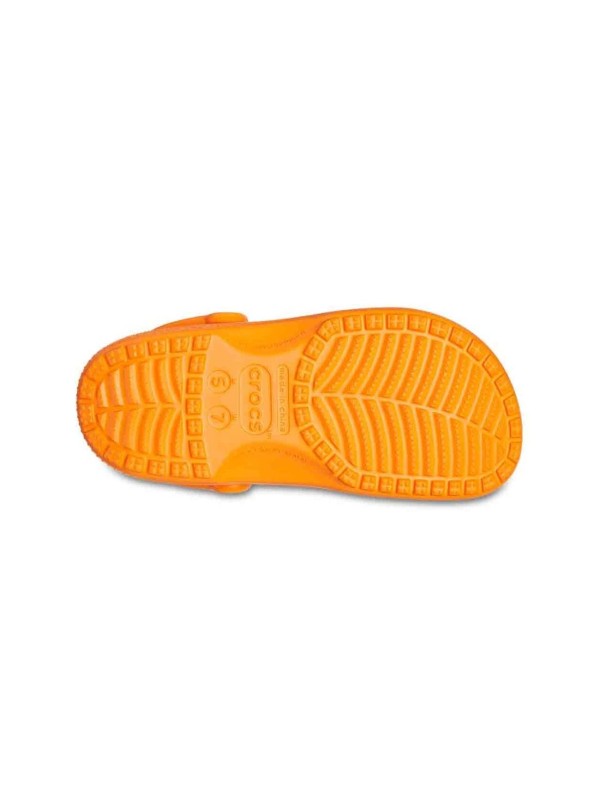 Zueco Crocs Classic Clog U Naranja Orange Zing (23-28)