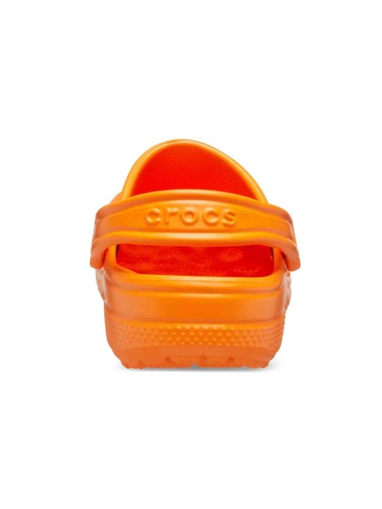 Zueco Crocs Classic Clog U Naranja Orange Zing (23-28)