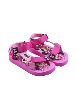 Sandalia Velcro Cerdá Minnie 2300005231 Fucsia