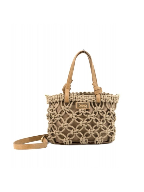 Bolso Cuerda Simosastre S2021 Camel