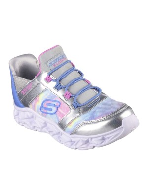 Deportivo Skechers Slip-Ins Luces 303707L Plata
