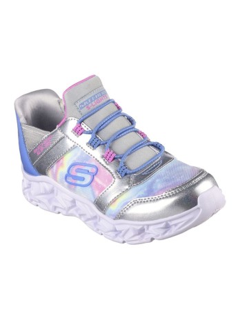 Deportivo Skechers Slip-Ins Luces 303707L Plata