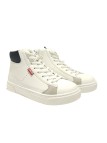 Zapatilla Alta Levis Bryson Mid VBRY0003S Blanco