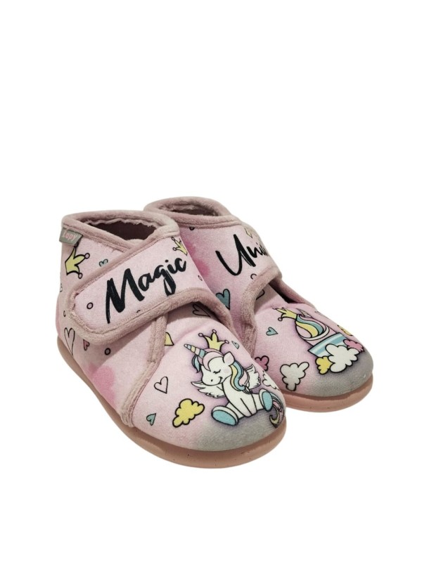 Zapatilla Casa Zapy AF11444 Unicornio Malva